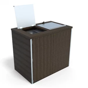 ABRI CONTENEUR 2 BACS