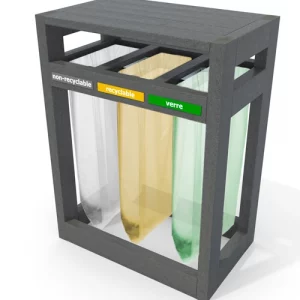 POINT-TRI 3 SACS VIGIPIRATE AVEC PROTÈGE-PLUIE