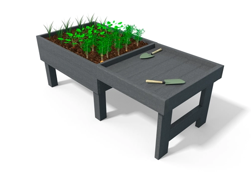 TABLE DE REMPOTAGE SUR PIEDS