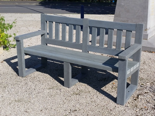 BANC 3 PIEDS SQUARE